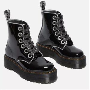 DR. MARTENS Molly Ankle boots in size 5